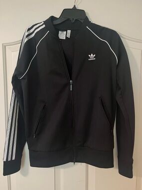 Adidas track suit with White Logo